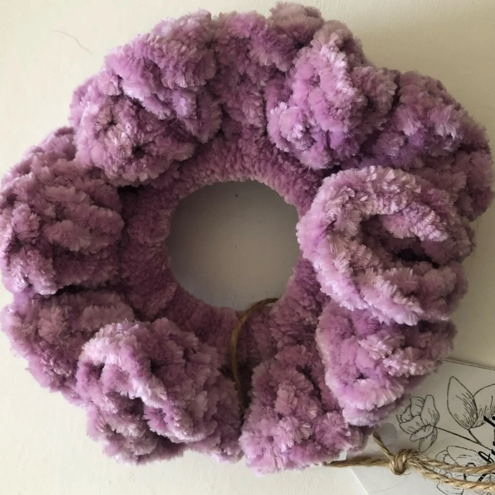 Handmade crocheted scrunchie (multiple colors) Set 1